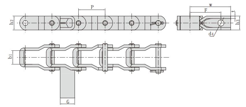 662F7_鋼制銷合鏈