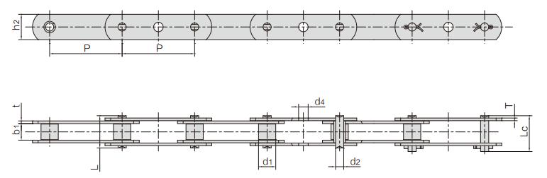 P50F22GK_<font color='red'>帶<font color='red'>附件</font><font color='red'>輸送</font>鏈</font> <font color='red'>輸送</font>