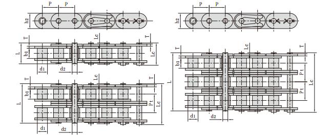 C<font color='red'>08A-2</font>_直鏈板雙排輸送鏈條
