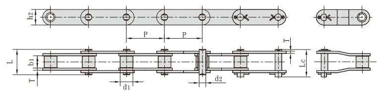 <font color='red'>C2060H</font>_雙節距加厚輸送鏈